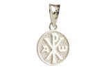 Medaglia con la Croce della Pace e Mater Ecclesiae in argento 925 e dettagli dorati