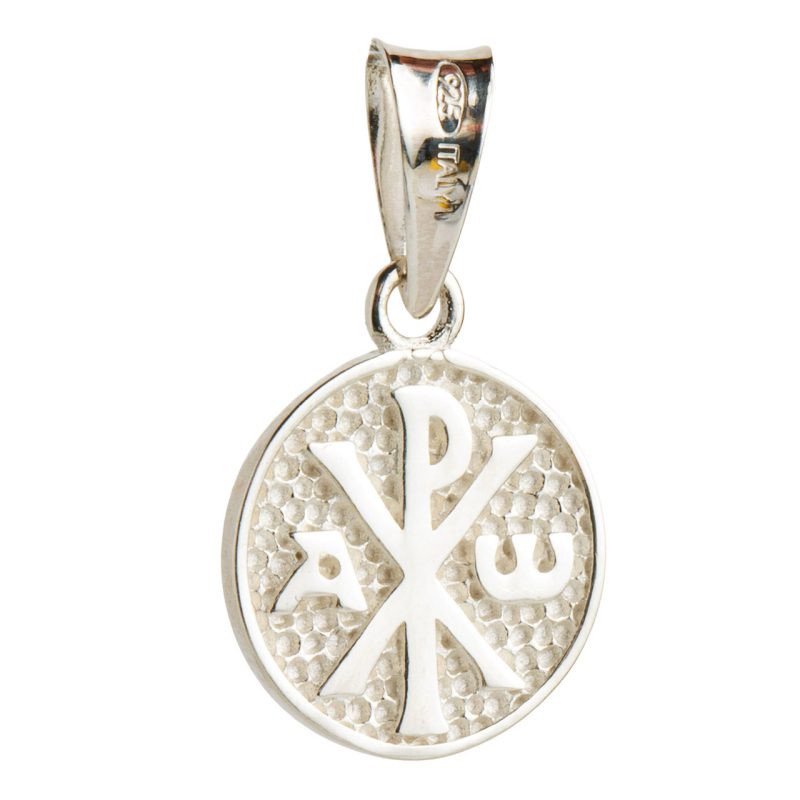 Medaglia con la Croce della Pace e Mater Ecclesiae in argento 925 e dettagli dorati