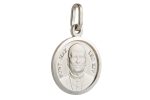 Medaglia di Papa Leone XIV in argento 925