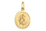 Medaglia di Sant’Antonio in argento 925 dorato