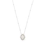 Collana con la Medaglia Miracolosa in argento 925 e zirconi