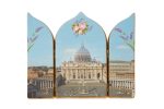 Trittico Madonna della Salute Mater Ecclesiae in legno - immagine 3