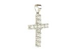 Croce Tennis classica in argento 925 - immagine 2
