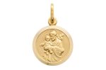Medaglia San Giuseppe in oro 18 kt
