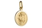 Medaglia San Giuseppe in oro 18 kt