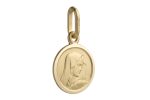 Medaglia Santa Bernadette in Oro 18kt