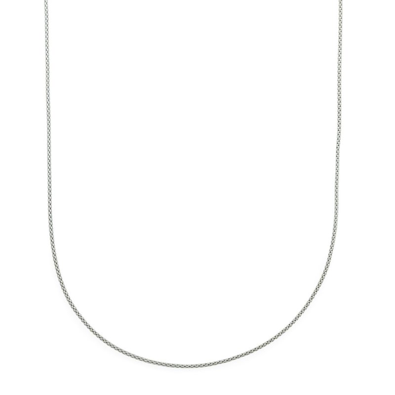 Catena a maglia coreana in argento 925